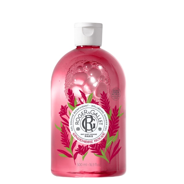 Roger & Gallet Wellbeing Shower Gel Gingembre Rouge Αφρόλουτρο 500ml