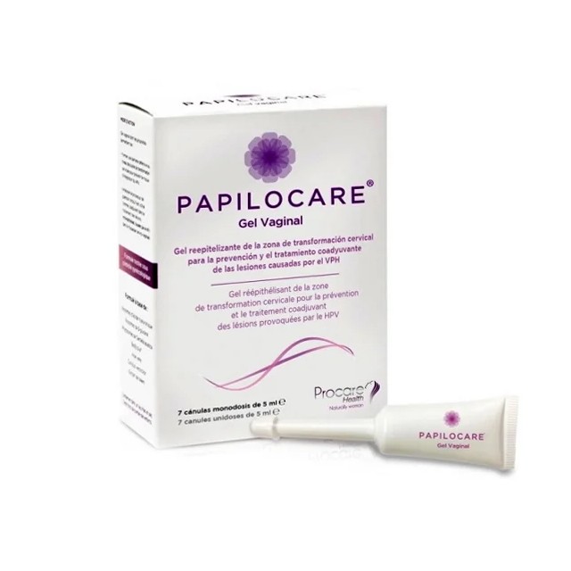 ELPEN Papilocare Vaginal Gel For HPV Syptoms 7x5ml - Γέλη Για Πρόληψη Και Συμπληρωματική Θεραπεία Των Αλλοιώσεων Από Τον Ιό HPV