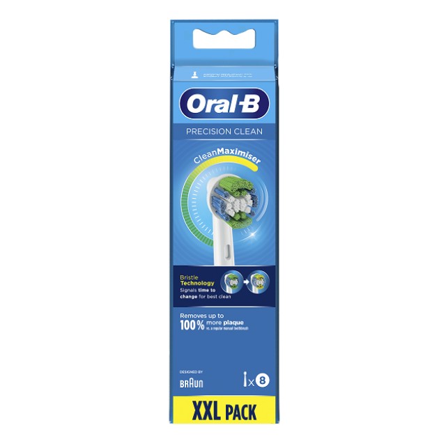 Oral-B Precision Clean XXL Pack Ανταλλακτικές Κεφαλές 8τμχ