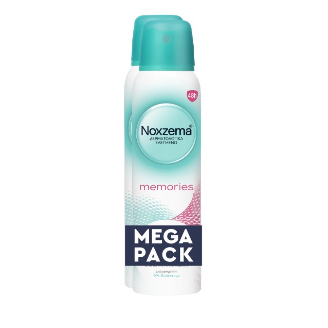 Noxzema Memories Αποσμητικό Spray Διπλό Πακέτο 2x150ml
