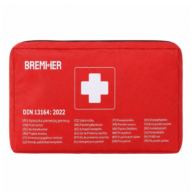 Bremher Φαρμακείο Πρώτων Βοηθειών για το Αυτοκίνητο (με Πιστοποίηση DIN13164) 1 Κιτ