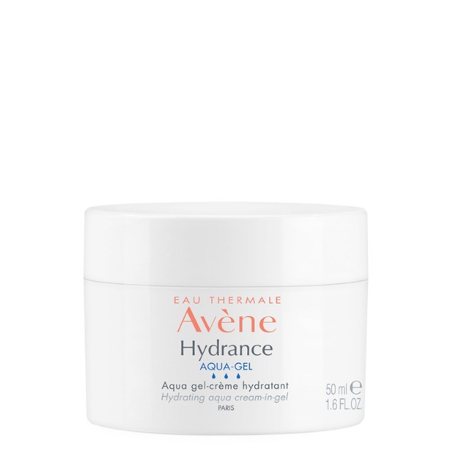 AVENE Hydrance Aqua Gel Cream Ενυδατική Κρέμα Προσώπου Για Ευαίσθητο Αφυδατωμένο Δέρμα, 50ml