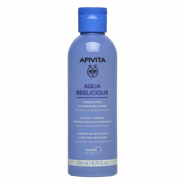 APIVITA Aqua Beelicious Perfecting & Hydrating Toner Ενυδατική Λοσιόν Κατά Των Ατελειών, 200ml