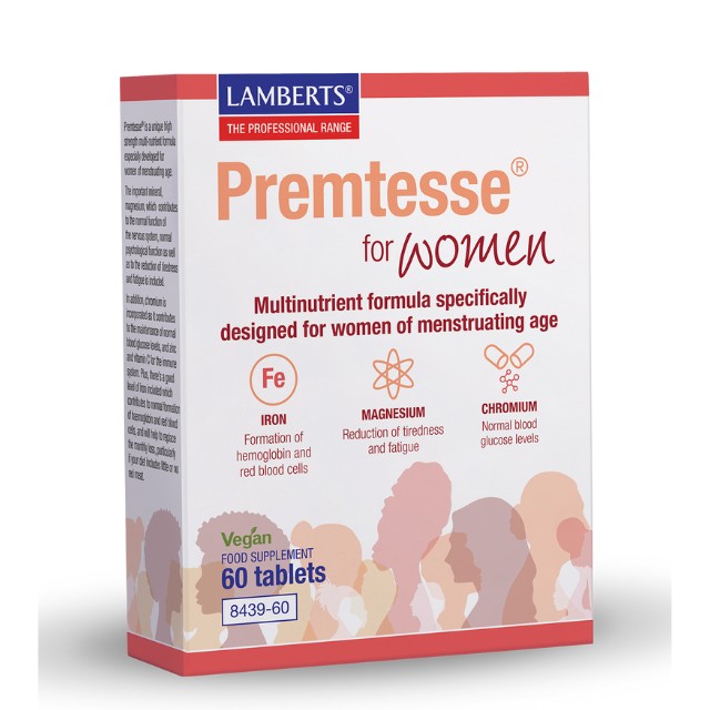 Lamberts Premtesse For Women 60 Ταμπλέτες 8439-60