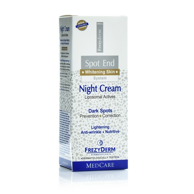 Frezyderm Spot-End Night Cream Κρέμα Νύχτας για Πανάδες Προσώπου, 50ml