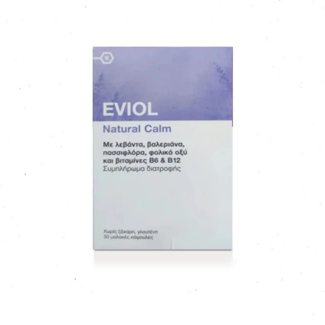 Eviol Natural Calm 30 Soft Capsules