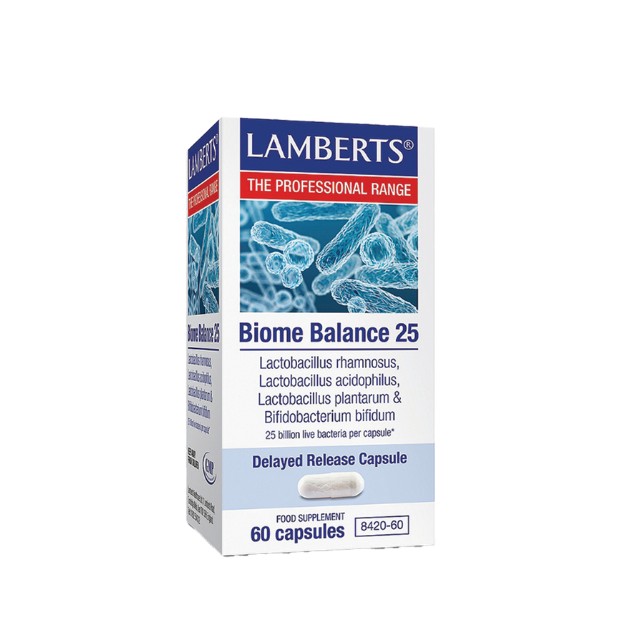 Lamberts Biome Balance Everyday Προβιοτικά για την Υγεία του Εντέρου 30 Κάψουλες (8712-30)