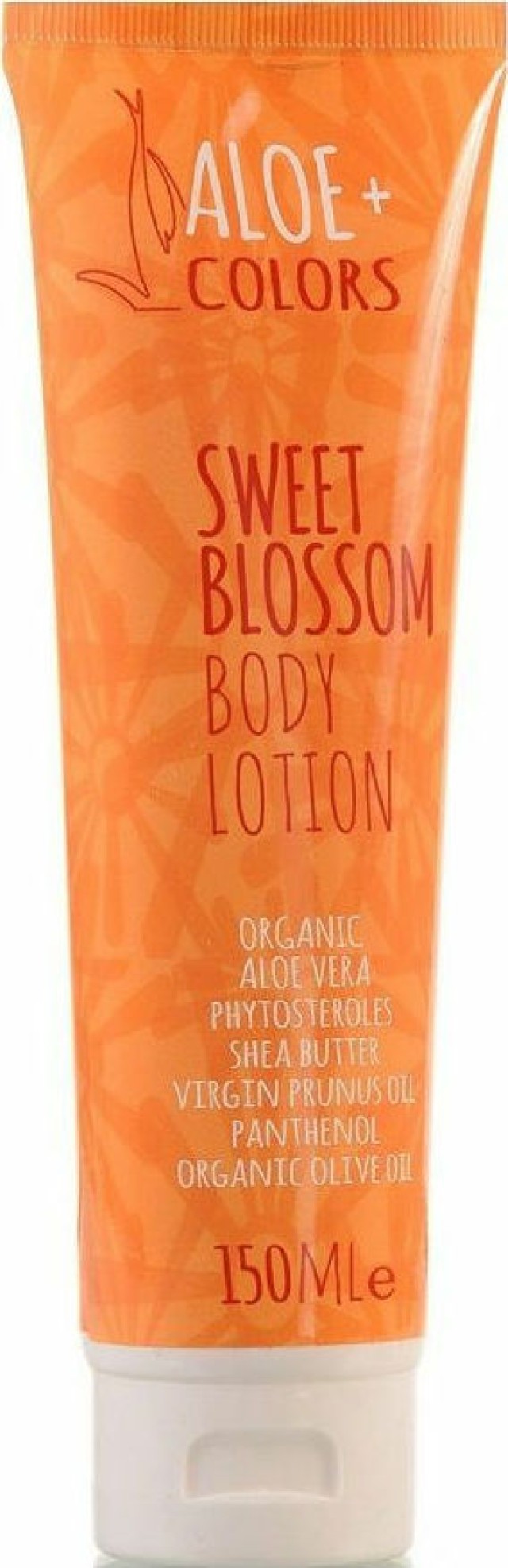ALOE+ COLORS Sweet Blossom Body Lotion, Ενυδατικό Γαλάκτωμα Σώματος με Άρωμα Βανίλια-Πορτοκάλι 150ml