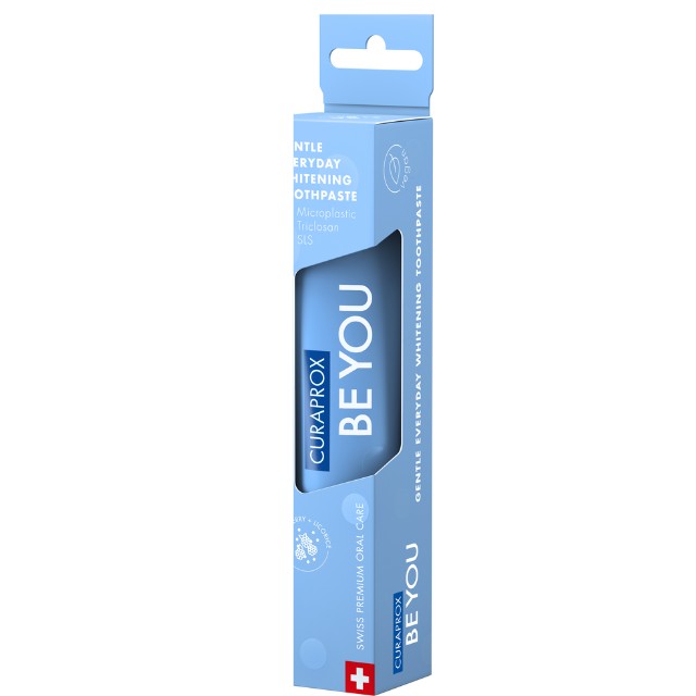 Curaprox Be You Whitening Toothpaste Οδοντόκρεμα με Γεύση Βατόμουρο & Γλυκόριζα 60ml