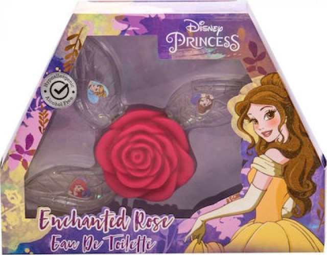 AIR-VAL Disney Princess Enchanted Rose Eau de Toilette Σετ 3 Αρωμάτων για Κορίτσια, 3x15ml