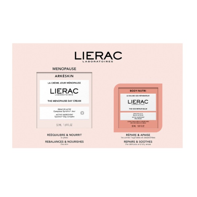 Lierac Menopause Πακέτο Arkeskin Day Cream 50ml & Body-Nutri The Sos Repair Balm 30ml