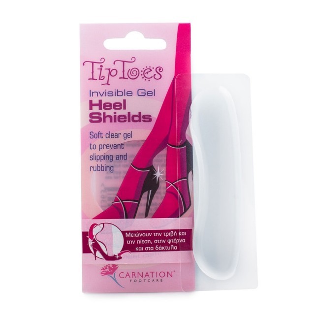 VICAN Carnation Tip Toes Invisible Gel Heel Shields 2τμχ