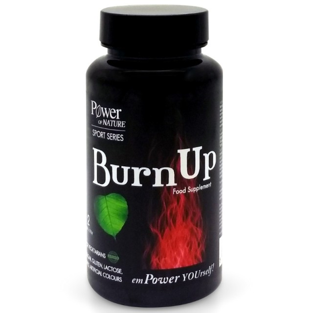Power of Nature Sport Series BurnUp, Συμπλήρωμα για την Ενίσχυση του Μεταβολισμού, 60Caps