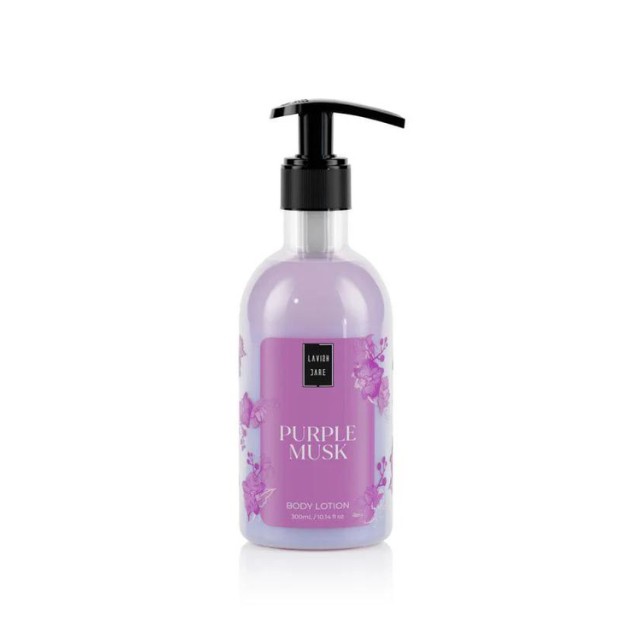 Lavish Care Body Lotion Purple Musk Ενυδατική Κρέμα Σώματος Με Άρωμα Λευκού Μόσχου, 300ml