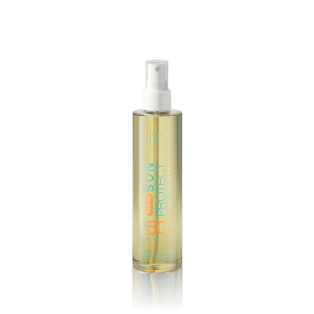 Lavish Care Family Sun Protect Dry Oil SPF50 Αντηλιακό Λάδι για το Σώμα 200ml