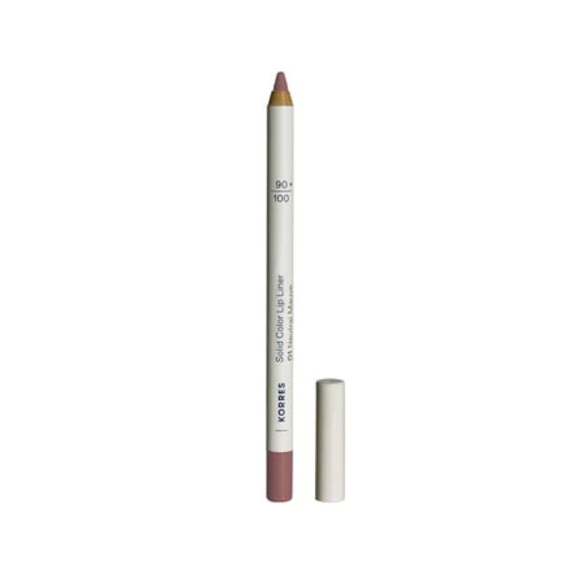 Korres Solid Color Lip Liner 01 Neutral Mauve 1.2gr