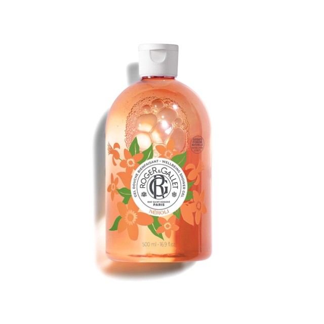 Roger & Gallet Wellbeing Shower Gel Neroli Αναζωογονητικό Αφρόλουτρο 500ml