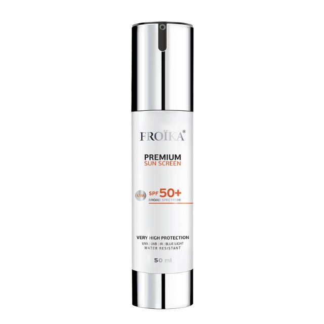 Froika Premium Sun Screen SPF50+ Αντηλιακή Αντιγηραντική Κρέμα Προσώπου 50ml