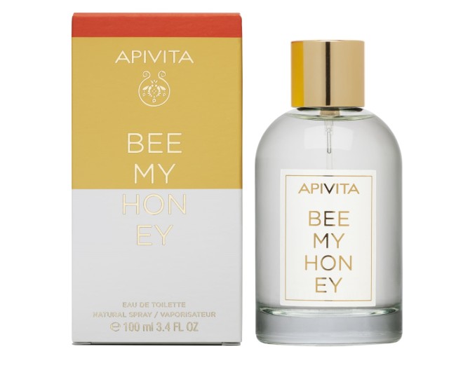 APIVITA Bee My Honey Eau De Toilette Φρέσκο Άρωμα με Εσπεριδοειδή & Λουλούδια & Μέλι, 100ml