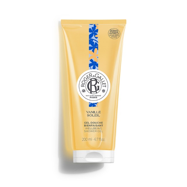Roger & Gallet Shower Gel Vanille Soleil Αφρόλουτρο 200ml