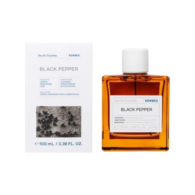 Korres Eau De Toilette Άρωμα Black Pepper 100ml