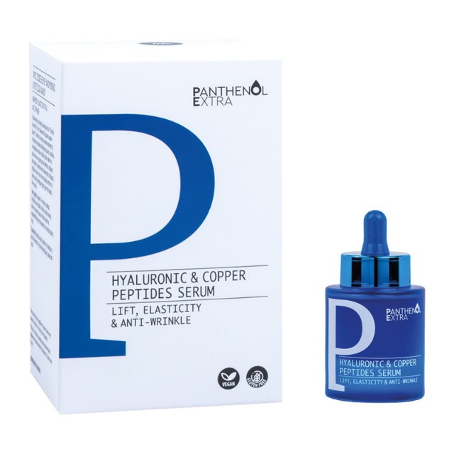 Panthenol Extra Hyaluronic & Copper Peptides Εξειδικευμένος Oρός Σύσφιξης 30ml