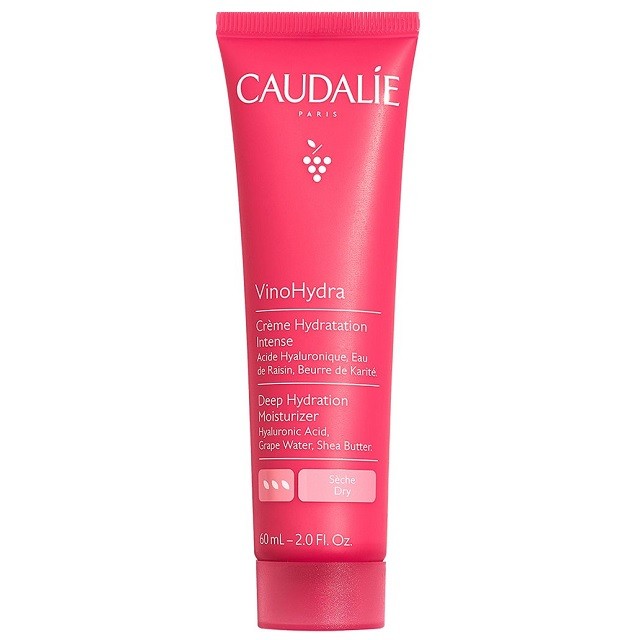 Caudalie VinoHydra Deep Hydration Moisturizer Ενυδατική Κρέμα Για Ευαίσθητες & Ξηρές Επιδερμίδες, 60ml