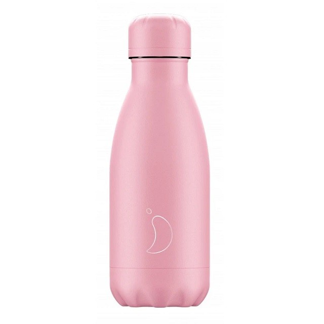 CHILLYS Μπουκάλι Θερμός Ανοξείδωτο Ροζ All Pastel Pink, 260ml