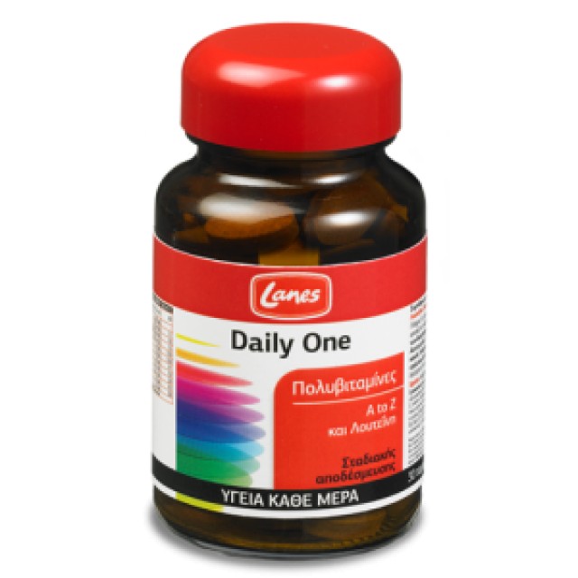 LANES Daily One Πολυβιταμίνη A to Z, Λουτεϊνη & μετάλλα, 30 tabs