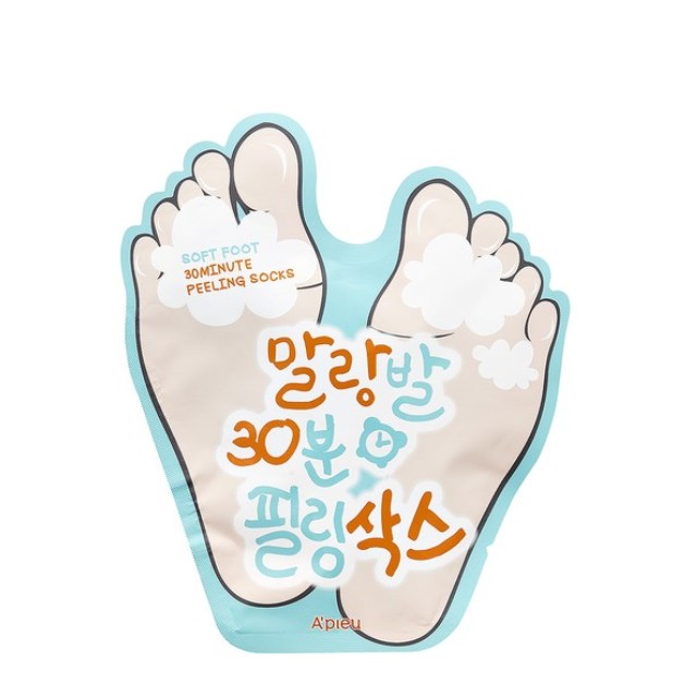 Apleu Peeling Socks Soft Foot 30 Minute Απολέπιση Ποδιών 40ml