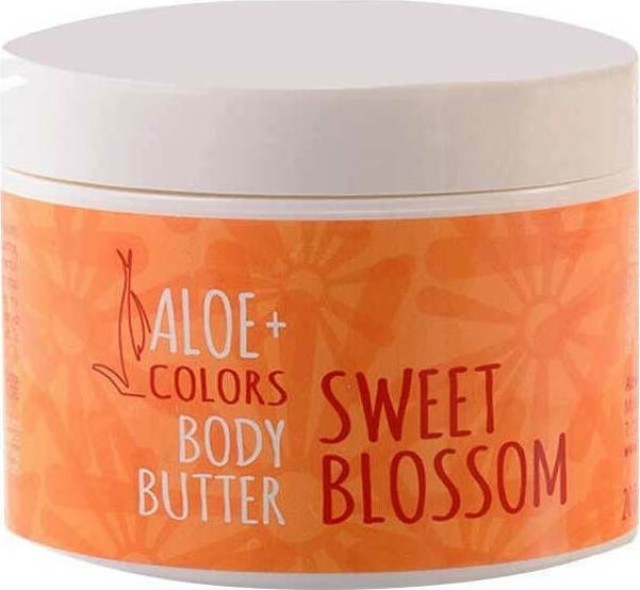 ALOE+ COLORS Body Butter Sweet Blossom Vanilla Orange, Κρέμα Σώματος με Άρωμα άρωμα Βανίλια-Πορτοκάλι 200ml