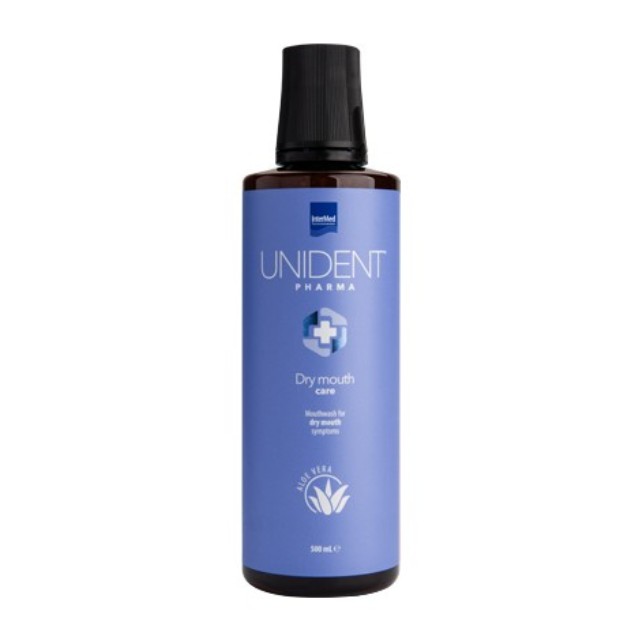 Intermed Unident Dry Mouth Care Mouthwash κατά της Ξηροστομία 500ml