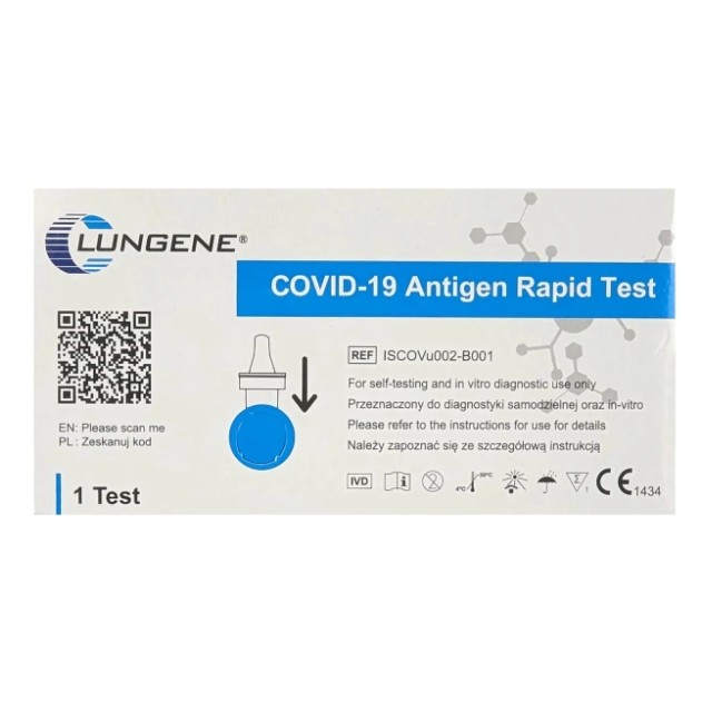 Lungene Covid-19 Antigen Rapid Τέστ Κορονοϊού