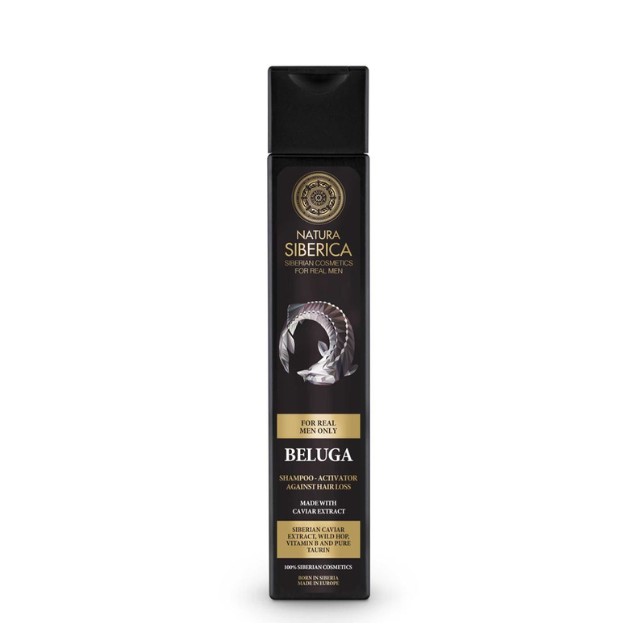 Natura Siberica Men Beluga Shampoo-Activator Against Hair Loss 250ml