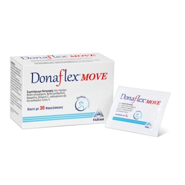 Donaflex Move για την Καλή Λειτουργία των Αρθρώσεων 30 Φακελίσκοι