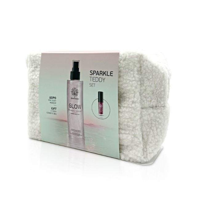 Garden Sparkle Teddy Πακέτο Shimmer Body Mist Angel 200ml & Mini Liquid Matte Lipstick No.6 2ml & Δώρο Νεσεσέρ