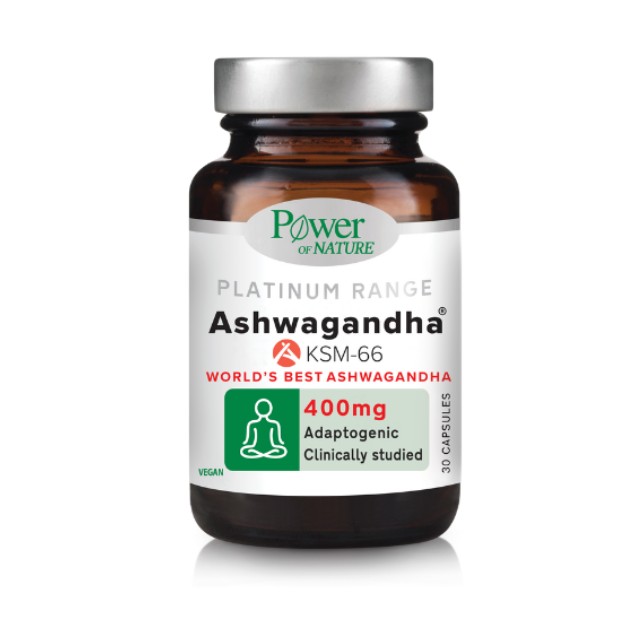 Power Health Platinum Range Ashwagandha KSM-66 400mg 30 κάψουλες