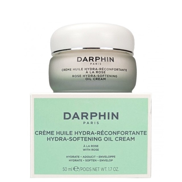 Darphin Hydra-Softening Oil Cream Κρέμα Ενυδάτωσης & Θρέψης με Τριαντάφυλλο 50ml