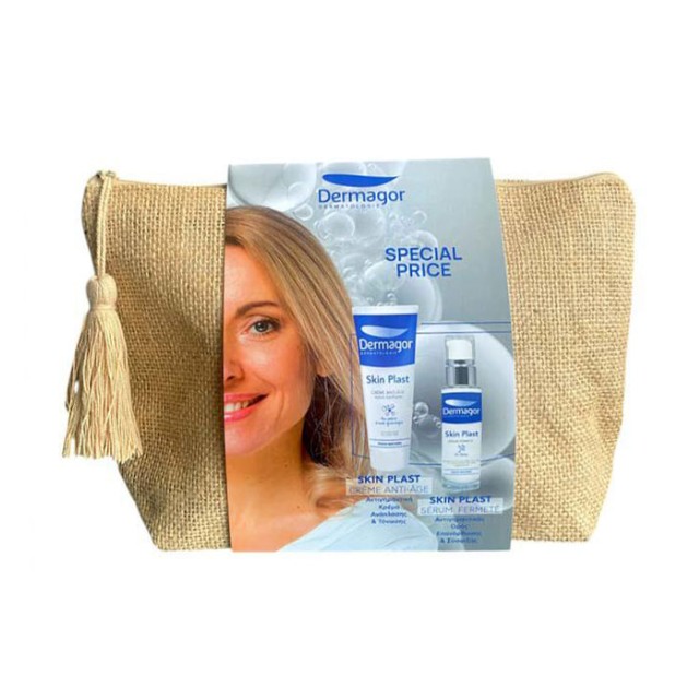 Dermagor Πακέτο Skin Plast Cream Anti-Age & Serum