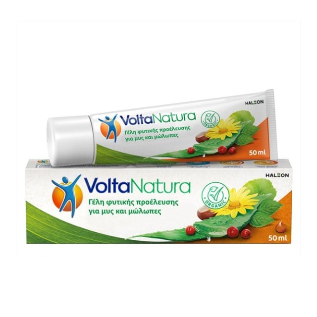VoltaNatura Gel Γέλη Φυτικής Προέλευσης για Μυς & Μώλωπες 50ml