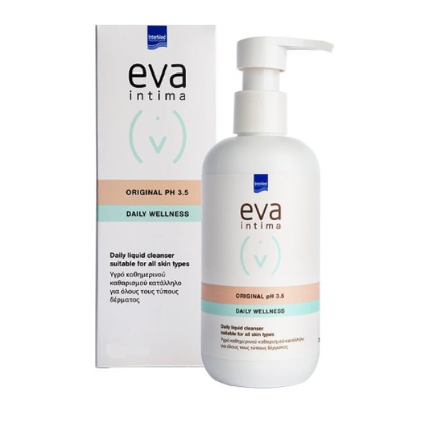 Intermed Eva Intima Original pH 3.5 Daily Wellness Υγρό καθαρισμού της ευαίσθητης περιοχής 60ml