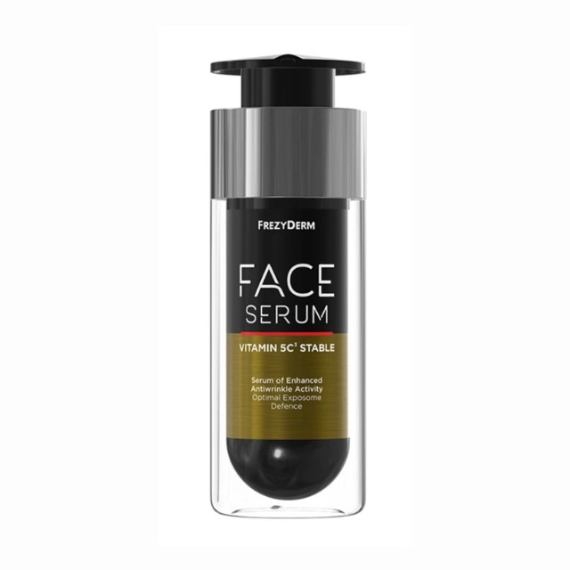 Frezyderm Face Serum Vitamin 5C3 Stable Ορός Προσώπου Για Λάμψη & Ανανέωση, 30ml