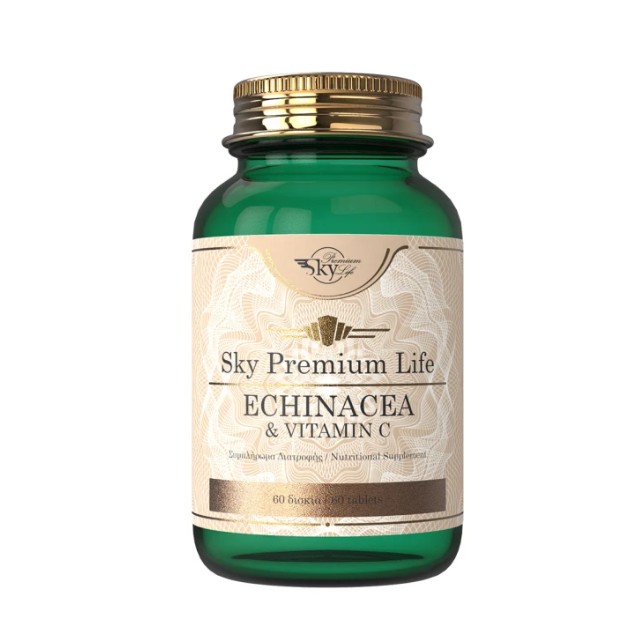 Sky Premium Life Echinacea & Vitamin C 500mg 60 ταμπλέτες