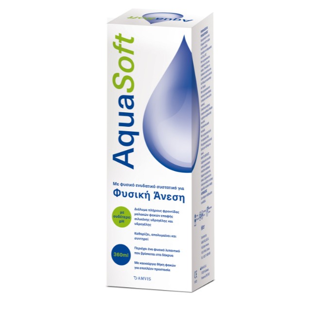 AquaSoft Υγρό Φακών Επαφής 360ml