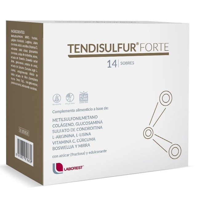 Laborest Tendisulfur Forte Gluten Free Συμπλήρωμα Για Την Υγεία Των Αρθρώσεων, 14 φακελίσκοι