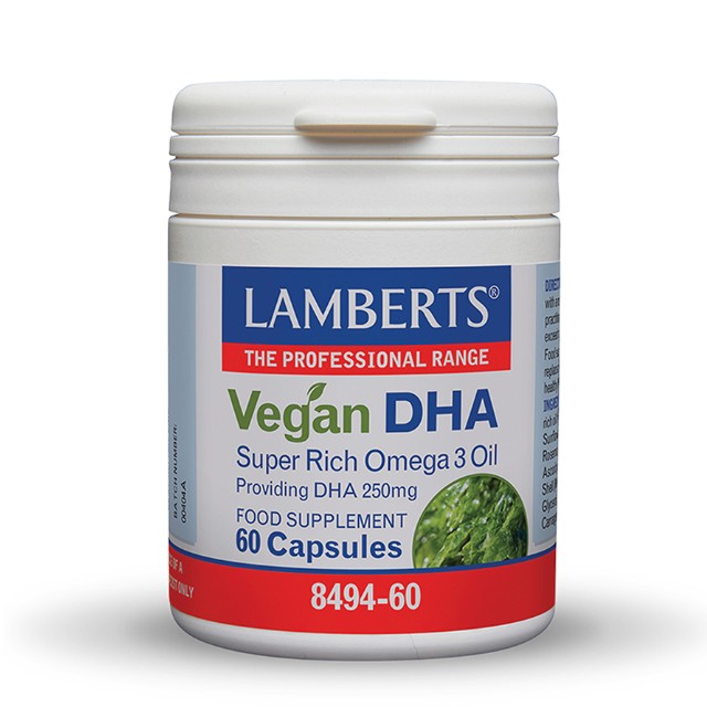 Lamberts Vegan DHA 60 κάψουλες 8494-60