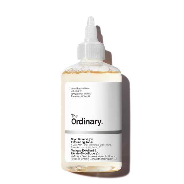 The Ordinary Glycolic Acid 7% Exfoliating Toner Τόνερ Προσώπου με Γλυκολικό Οξύ 240ml