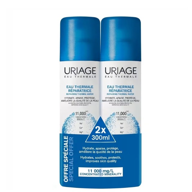 Uriage Eau Thermale Water Spray Πακέτο Ιαματικό Νερό σε Σπρέι 2x300ml