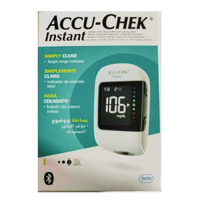 Accu-Chek Instant Μετρητής Σακχάρου 1τεμάχιο