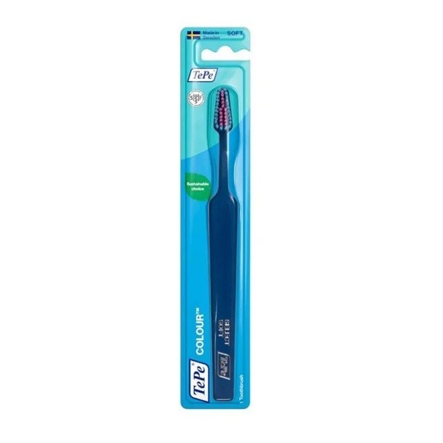 TePe Colour Soft Select Midnight Blue Blister Μαλακή Οδοντόβουρτσα Σε Μπλε Χρώμα, 1 Τεμάχιο